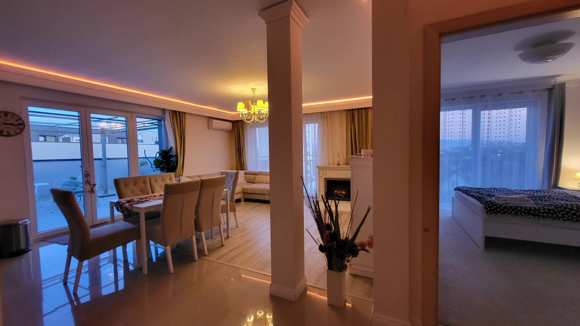 Apartament Sibiu Bach Penthouse Zewnętrze zdjęcie